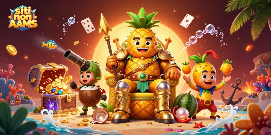 Giocatori vivono la magia di siti non AAMS in un casinò con barche di cocco e jester di mango.