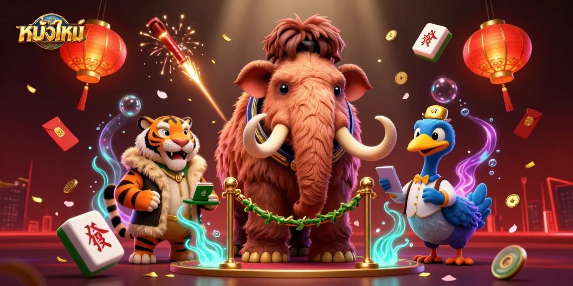 เช็คบัตรเข้าคาสิโนดูหนังใหม่กับการ์ตูนแมมมอธในชุดเวอร์วัง