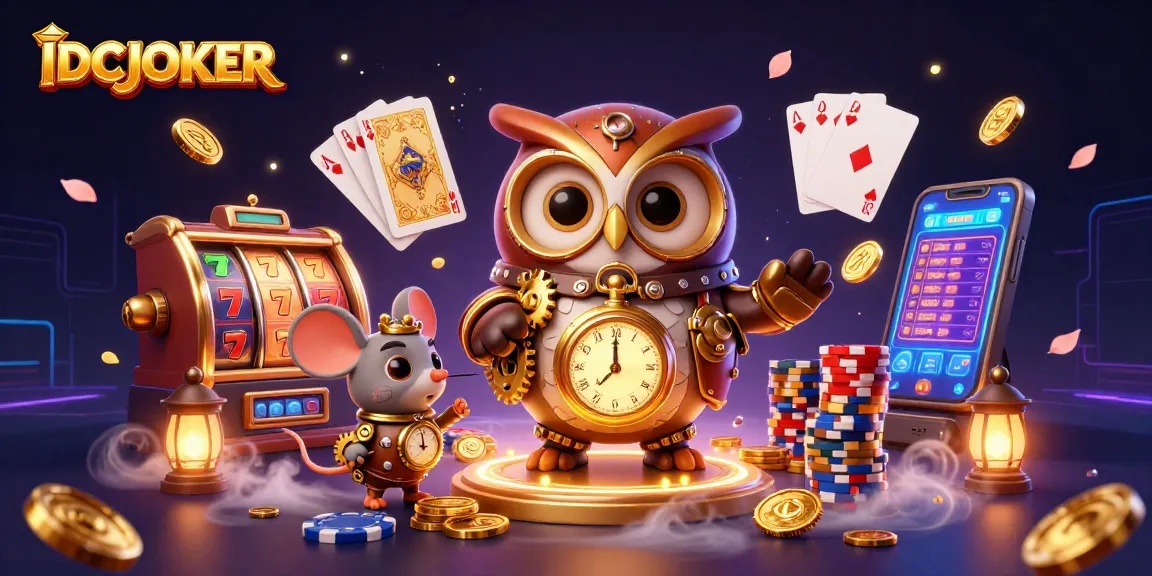 Engage with the excitement of IDCJOKER through vibrant casino elements and jackpot opportunities.