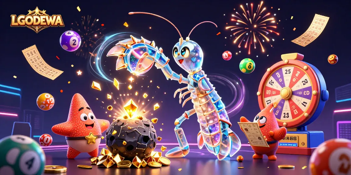 Join LGODEWA's thrilling slots as the mantis shrimp reveals hidden gems amidst explosive excitement.