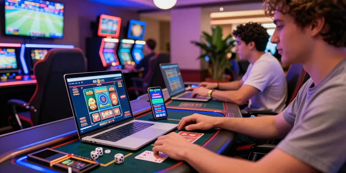 Engaging online casino gaming experience highlighting https://ieee.org.uk features, player enjoying credit card options in modern layout.