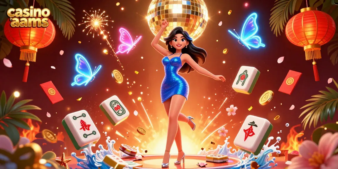 Scopri l'emozione dei casino non AAMS con colori vivaci ed elementi di gioco dinamici in questa scena digitale.