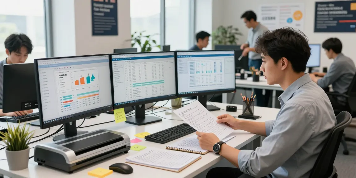 Reviewing digital tools to detect fraud invoice in a modern office