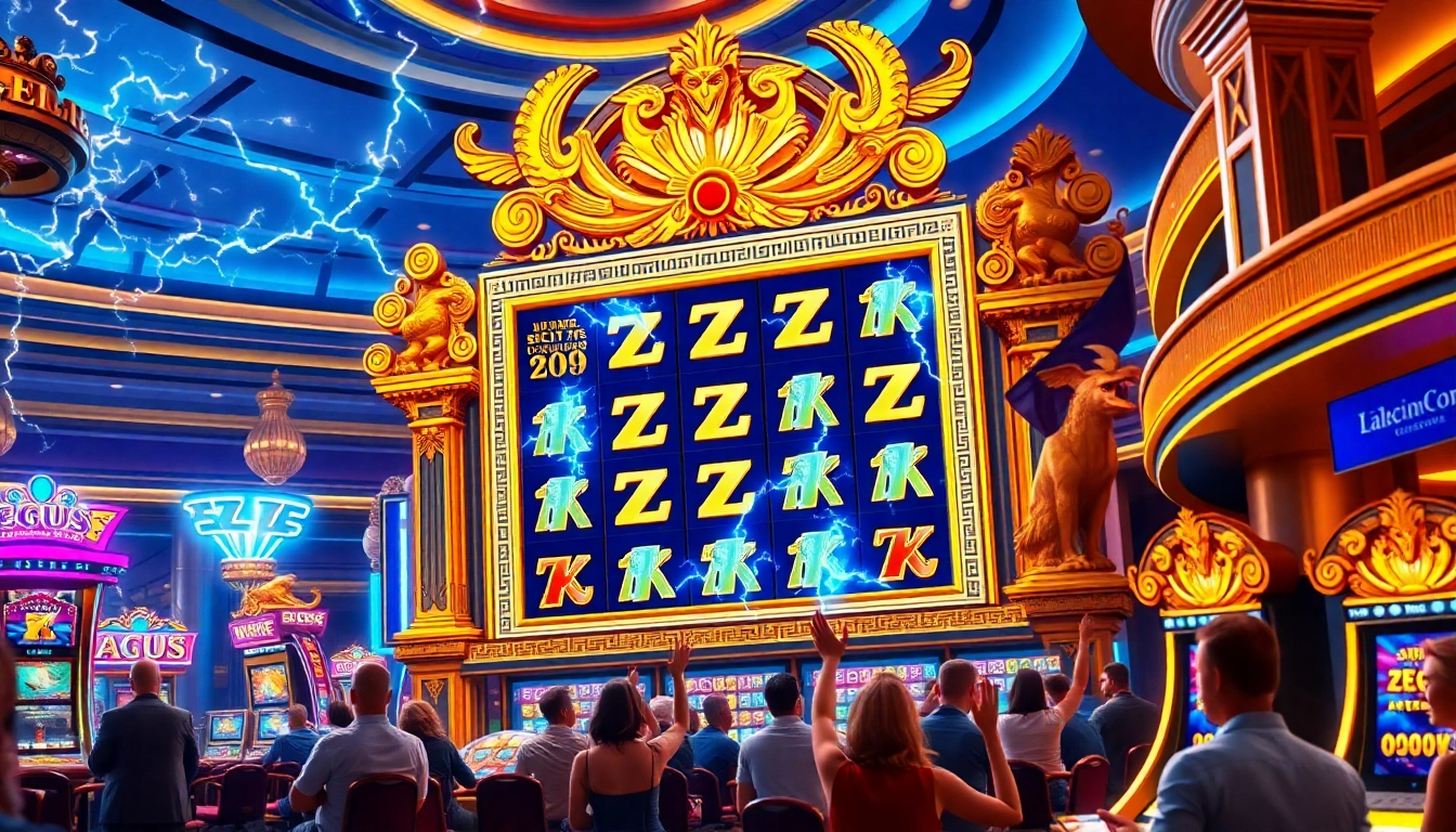 Experience the excitement of slot zeus with lavish casino visuals and thrilling gameplay moments.
