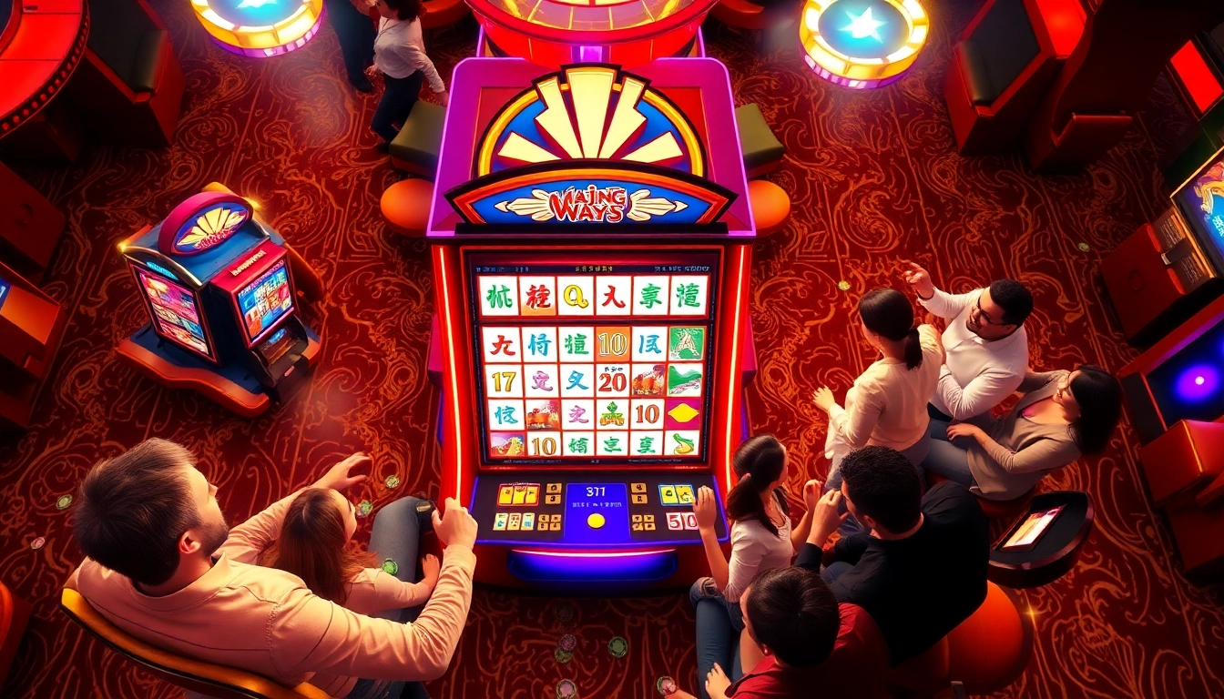 Experience Mahjong Ways 2 with engaging gameplay and vibrant visuals in a lively casino setting.