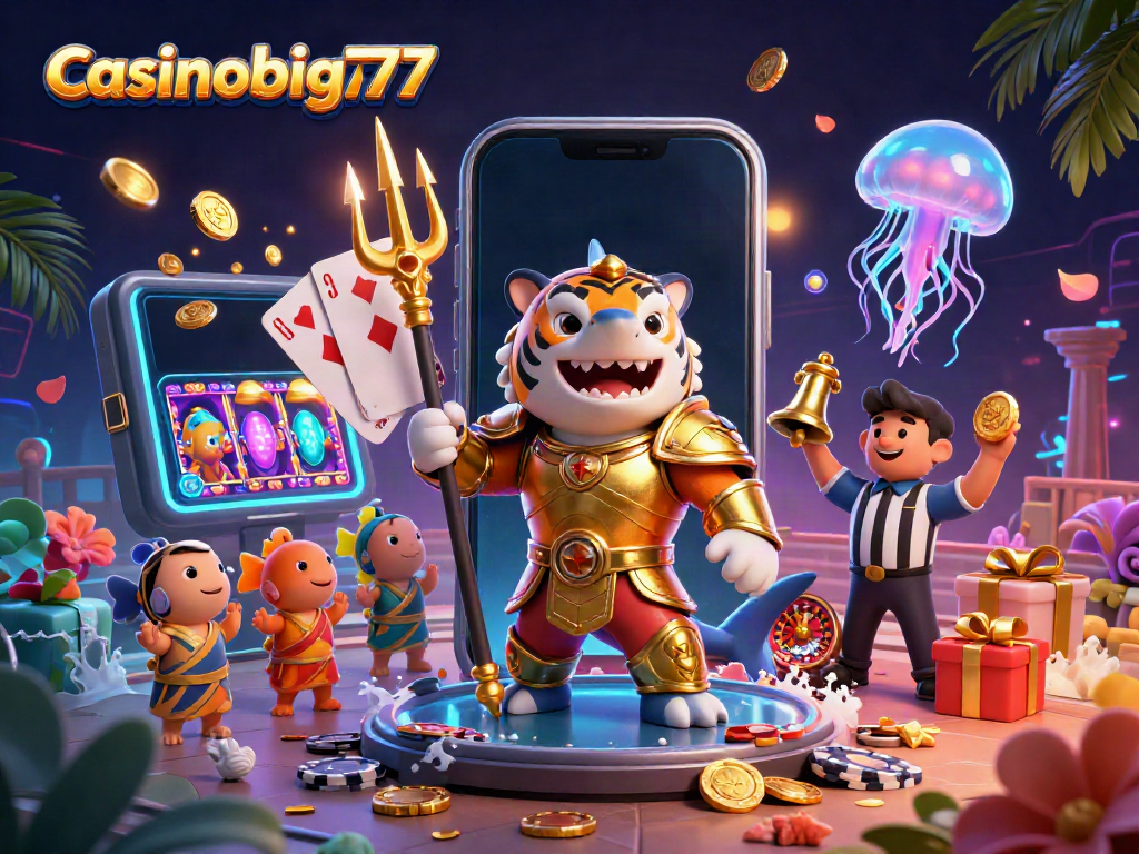 Experience the excitement of casinobig777 with 3D slot games and dynamic jackpot scenes.