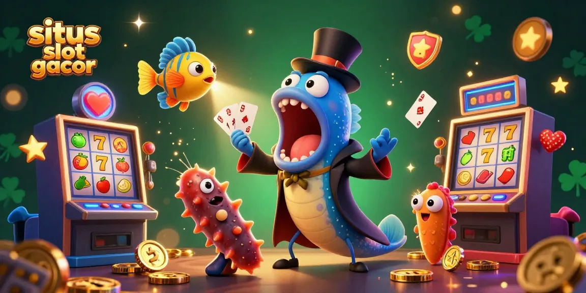 Experience thrilling gameplay at situs slot gacor with engaging slot machines and vibrant characters.