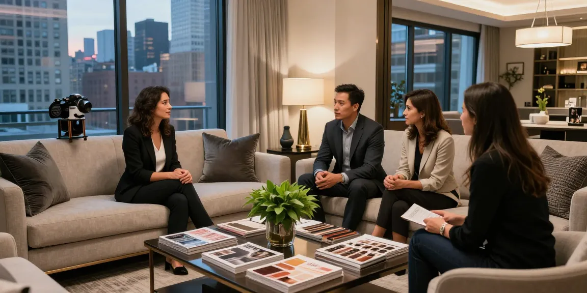 Interior design consultation at www.dgi-chicago.com showcasing luxury styling in a Chicago home.