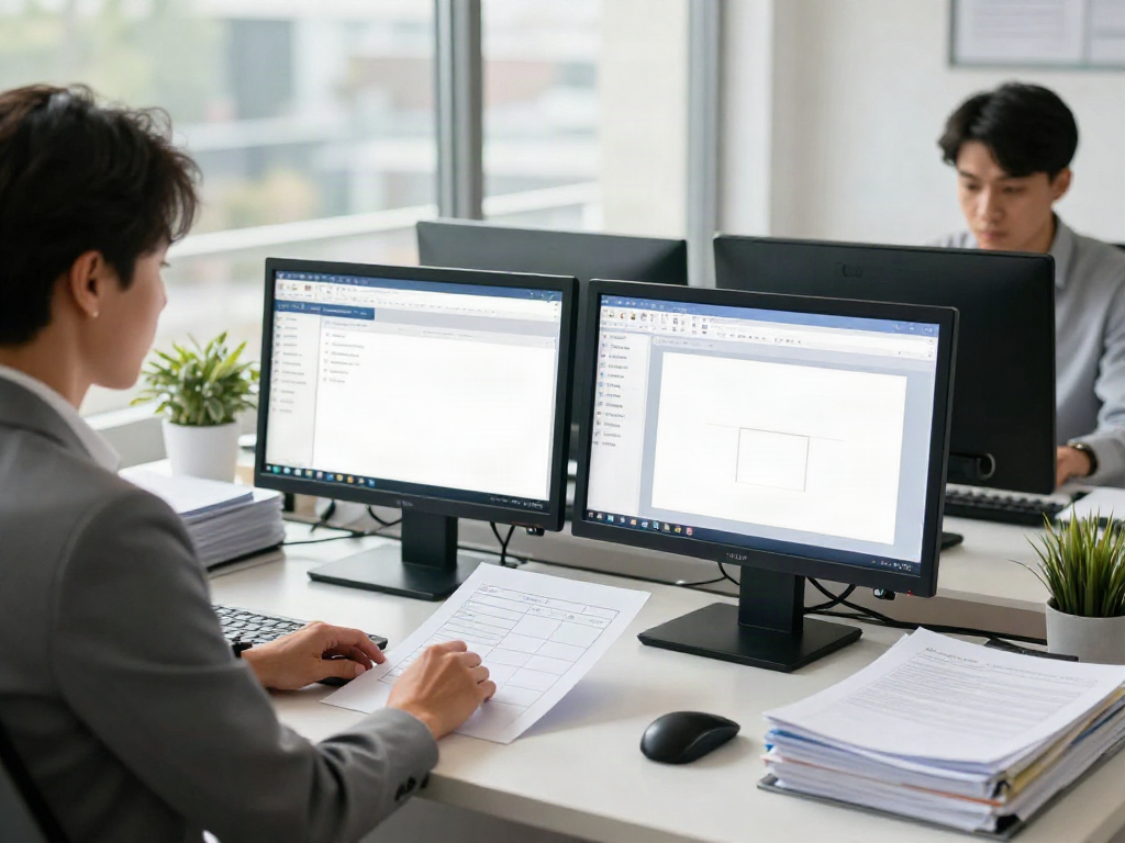 Tax Software for tax pros in a modern workspace with preparers collaborating.