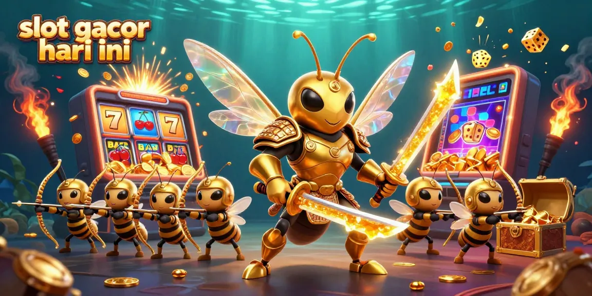Experience the excitement of slot gacor hari ini with thrilling jackpots and vibrant game elements.