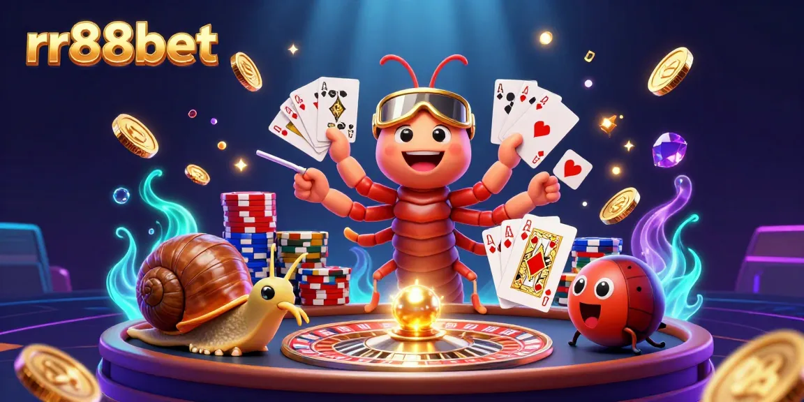 Experience thrilling gameplay with rr88bet in an immersive casino scene featuring vibrant characters and rich details.
